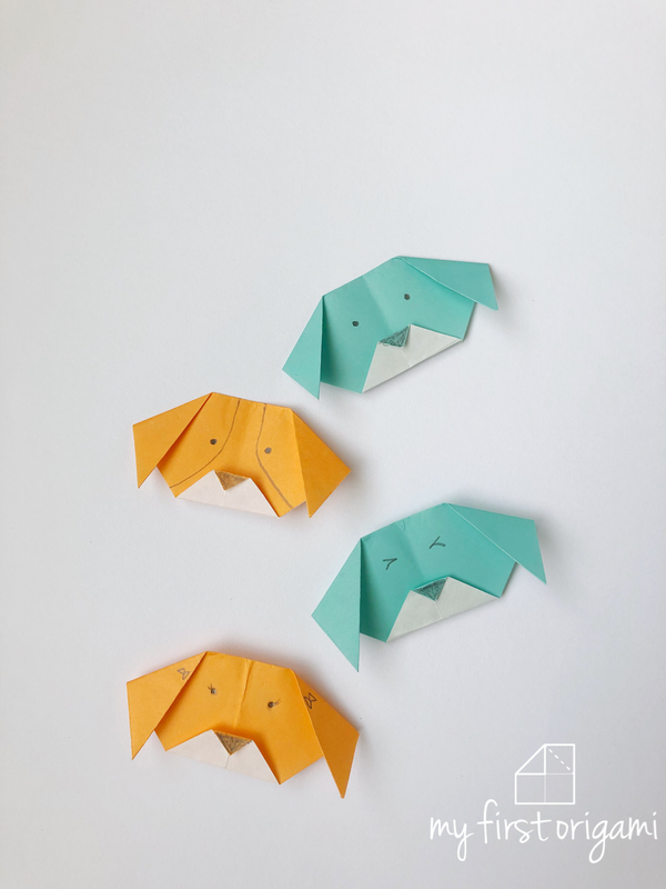 How to make ORIGAMI DOG, Origami Animals
